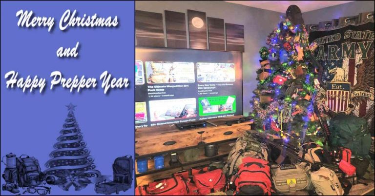 Merry Christmas — A Prepper Christmas Tree Card For You